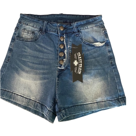 Crazy Train Pants - NWT Crazy Train Jean Shorts